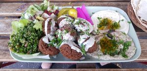 Falafel at Arabiano in Bremen