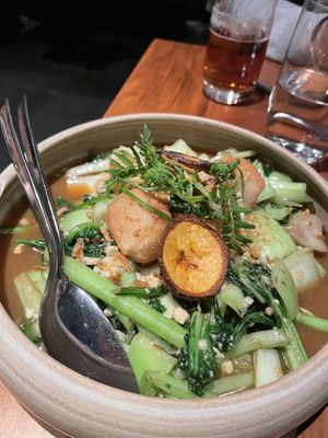 morning glory  at Farang in Helsinki