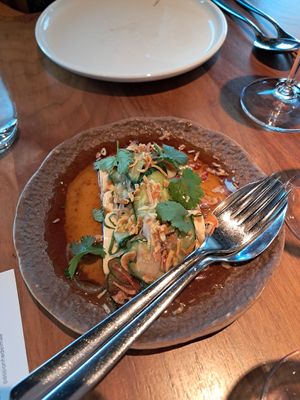 Marinated silken tofu at Farang in Helsinki