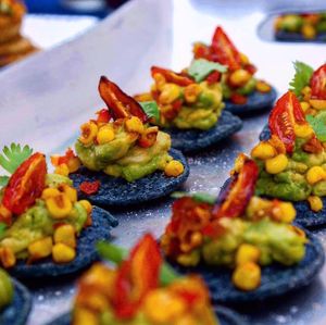 Small-bite appetizers  at RubyJoy's in San Miguel De Allende