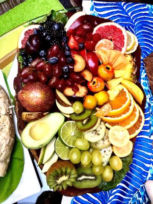 Fruit boards and more at RubyJoy's in San Miguel De Allende