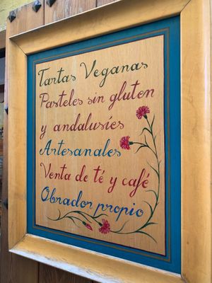 Sign at Nujaila in Granada