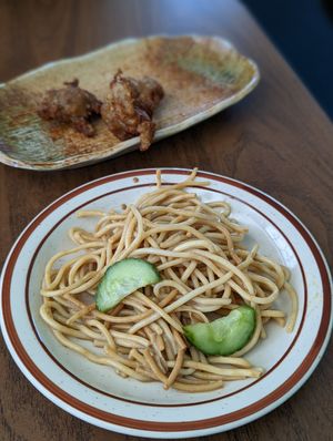 Cold sesame noodles at Fei's Cafe in Albuquerque