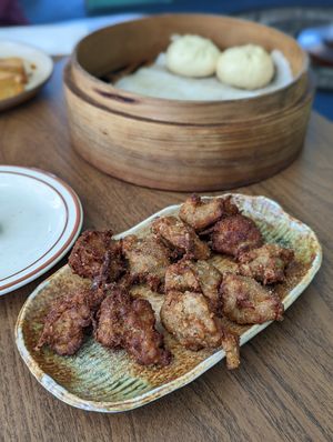 Vegetable nuggets at Fei's Cafe in Albuquerque