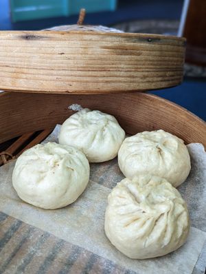 Steamed buns at Fei's Cafe in Albuquerque