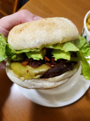 Cali burger at Life - The Vegan Drive Thru in Cape Coral