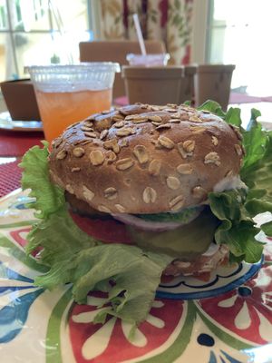 Classic Burger - add avocado  at Life - The Vegan Drive Thru in Cape Coral