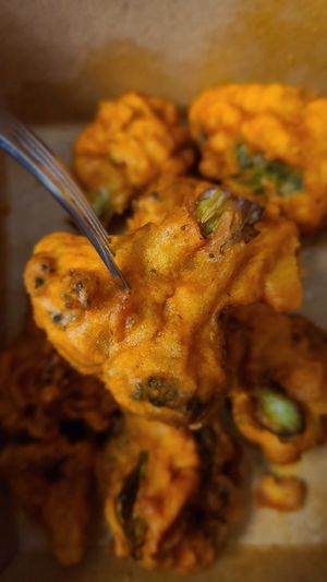 Buffalo fried broccoli at Life - The Vegan Drive Thru in Cape Coral