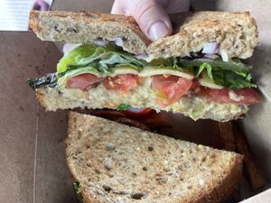 Tuno melt   at Life - The Vegan Drive Thru in Cape Coral