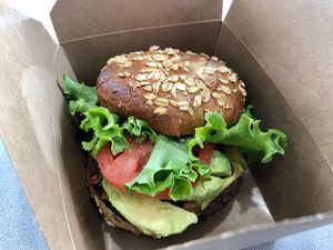 Cali Burger at Life - The Vegan Drive Thru in Cape Coral