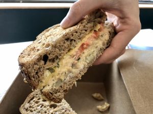 Tuno Sandwich at Life - The Vegan Drive Thru in Cape Coral