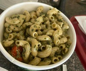Pesto pasta at Life - The Vegan Drive Thru in Cape Coral