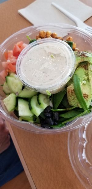 Amazing salads at Life - The Vegan Drive Thru in Cape Coral