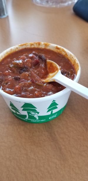 Awesome chili at Life - The Vegan Drive Thru in Cape Coral