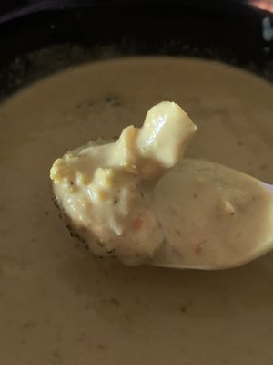 Broccoli cheddar soup at Life - The Vegan Drive Thru in Cape Coral