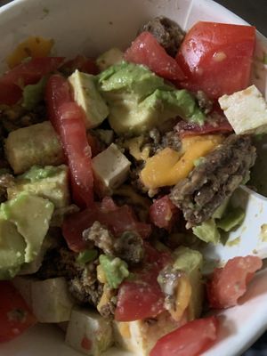 Avocado breakfast bowl at Life - The Vegan Drive Thru in Cape Coral