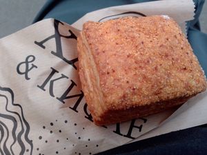 Corn puff at Hleb i kifle in Belgrade