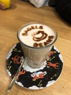 chai latte  at Bagels & Beans - Catharijne Esplanade  in Utrecht