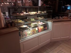 Cakes and drinks at Bread House in Torun