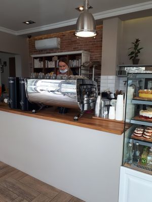 Inside at Bread House in Torun