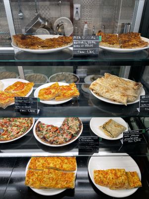 Savoury choices at Paradise Food in Podgorica