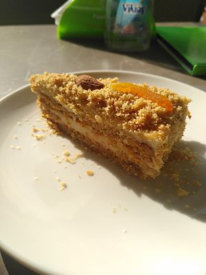 Carrot cake at Paradise Food in Podgorica