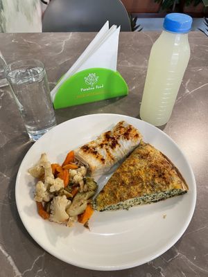 Racions i llimonada artesana  at Paradise Food in Podgorica