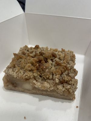 Apple cake   at Paradise Food in Podgorica