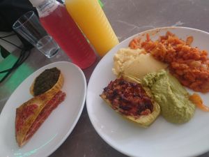 All together at Paradise Food in Podgorica