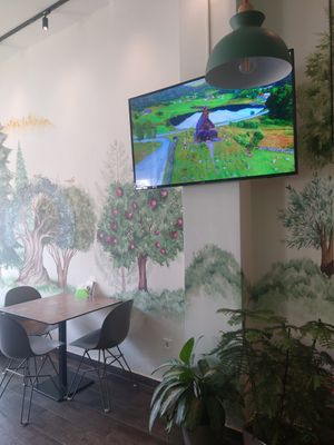 Decoration at Paradise Food in Podgorica