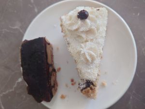 Cakes (Twix and Rafaello) at Paradise Food in Podgorica