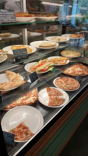 Display at Paradise Food in Podgorica