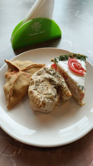 Kutab, pita and slana torta at Paradise Food in Podgorica
