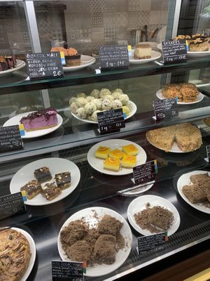 all kinds of cakes at Paradise Food in Podgorica