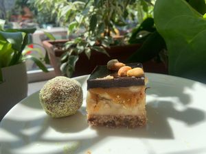 Yummy deserts  at Paradise Food in Podgorica