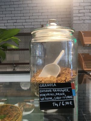 Breakfast option  at Paradise Food in Podgorica