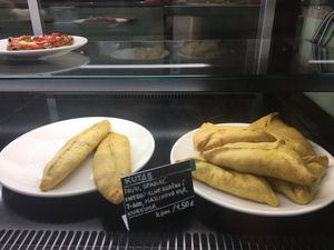 Samosa kind of stuff  at Paradise Food in Podgorica