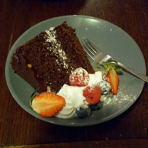 Vegan Chocolate Sponge at Thingy-ma-jigs in Guisborough