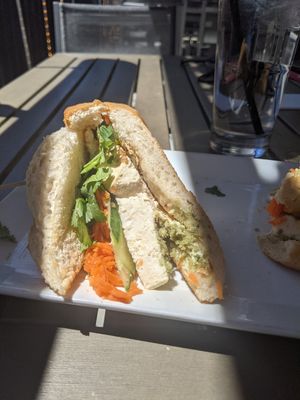Lemongrass tofu bahn mi at CO in Raleigh