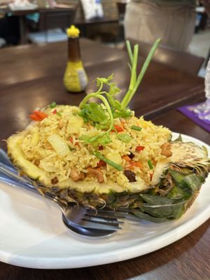 Pineapple fried rice   at Eating Time in Koh Samui