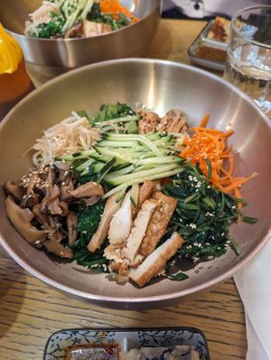 Bimbimbap at Japanese Bento House in Wollongong