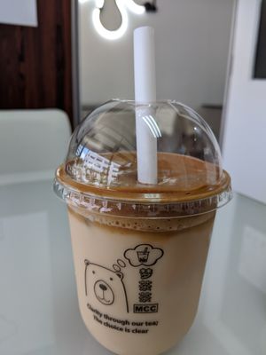 Mocha at Mong Cha Cha Cafe 夢茶茶 in Central Singapore