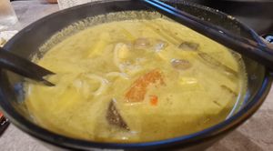 Assam Green Curry Hor Fun@9.90 at Mong Cha Cha Cafe 夢茶茶 in Central Singapore