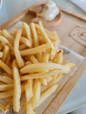 Baked fries ~ 18/2/22 at Mong Cha Cha Cafe 夢茶茶 in Central Singapore