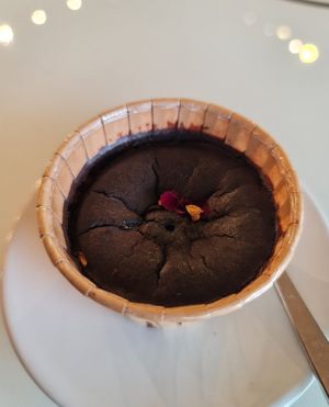Double Chocolate Mochi Muffin ~ 17/3/22 at Mong Cha Cha Cafe 夢茶茶 in Central Singapore