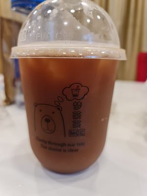 DIY Earl Grey Tea Black Sugar Zero ~ 22/3/22 at Mong Cha Cha Cafe 夢茶茶 in Central Singapore