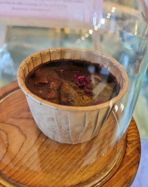 Double Chocolate Mochi Muffin ~ 5/4/22 at Mong Cha Cha Cafe 夢茶茶 in Central Singapore