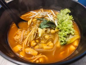 Assam curry Pho at Mong Cha Cha Cafe 夢茶茶 in Central Singapore