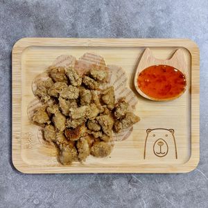 Baked Happiee Popcorn Shiken  at Mong Cha Cha Cafe 夢茶茶 in Central Singapore