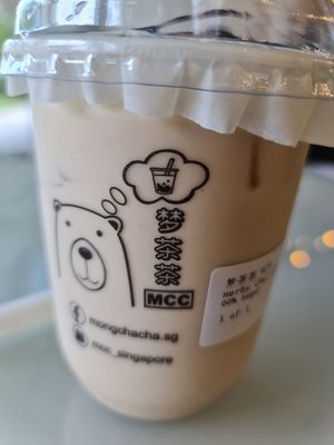 New drink Herby Chai Latte  ~ 24/8/22 at Mong Cha Cha Cafe 夢茶茶 in Central Singapore